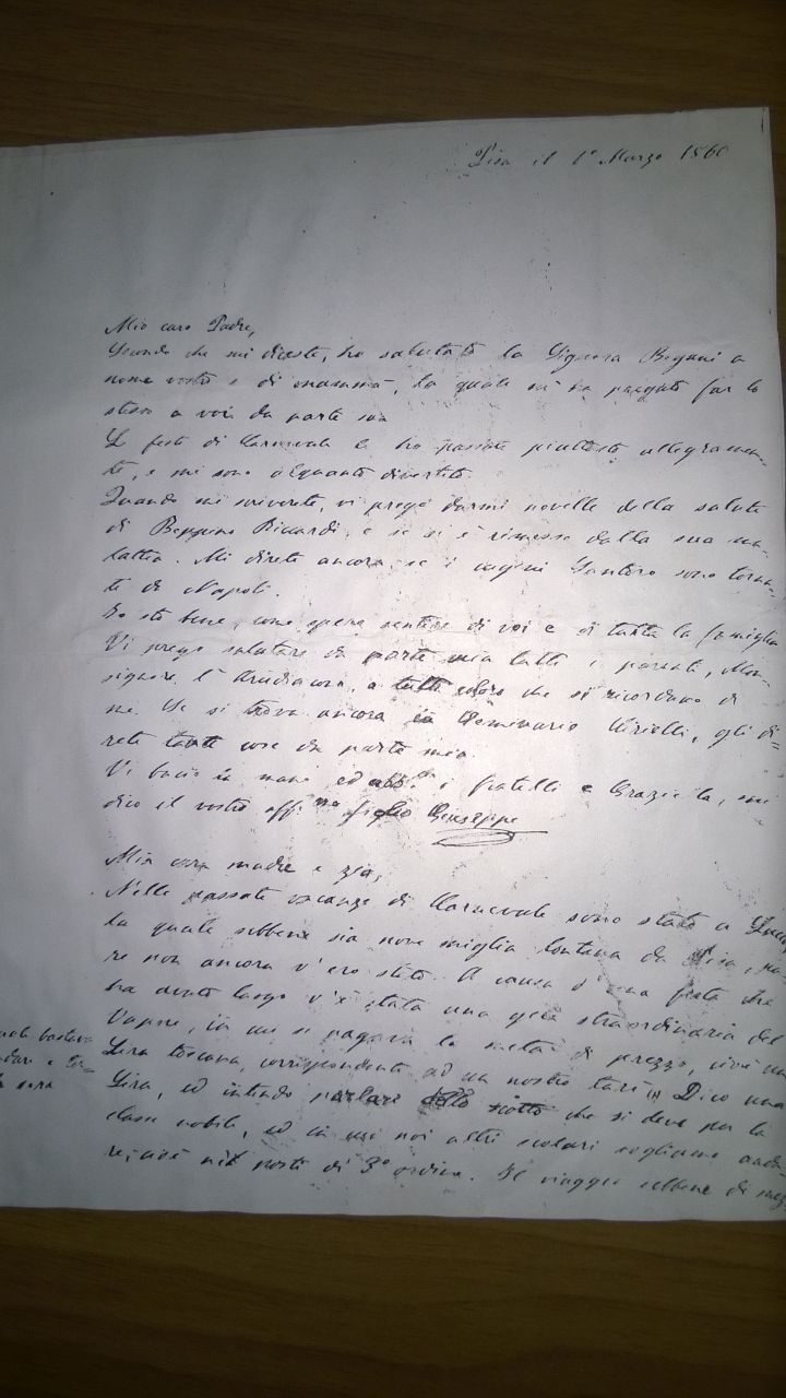 Giuseppe Oronzo Giannuzzi's letters, Altamura 01.jpg